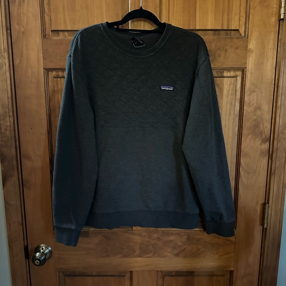 Patagonia women’s Dark Gray organic cotton Crewneck Sweater - Picture 5 of 5